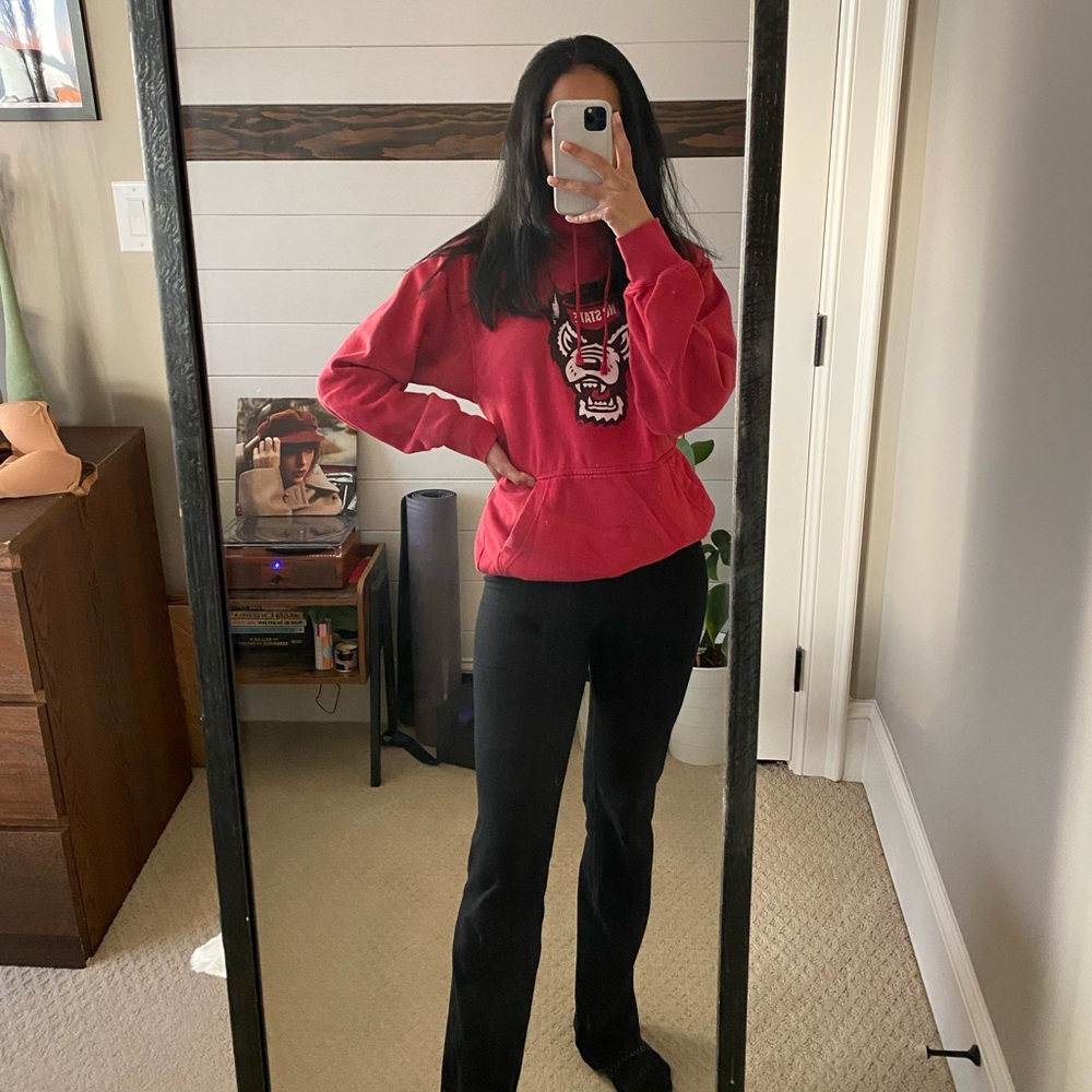 red nc state hoodie